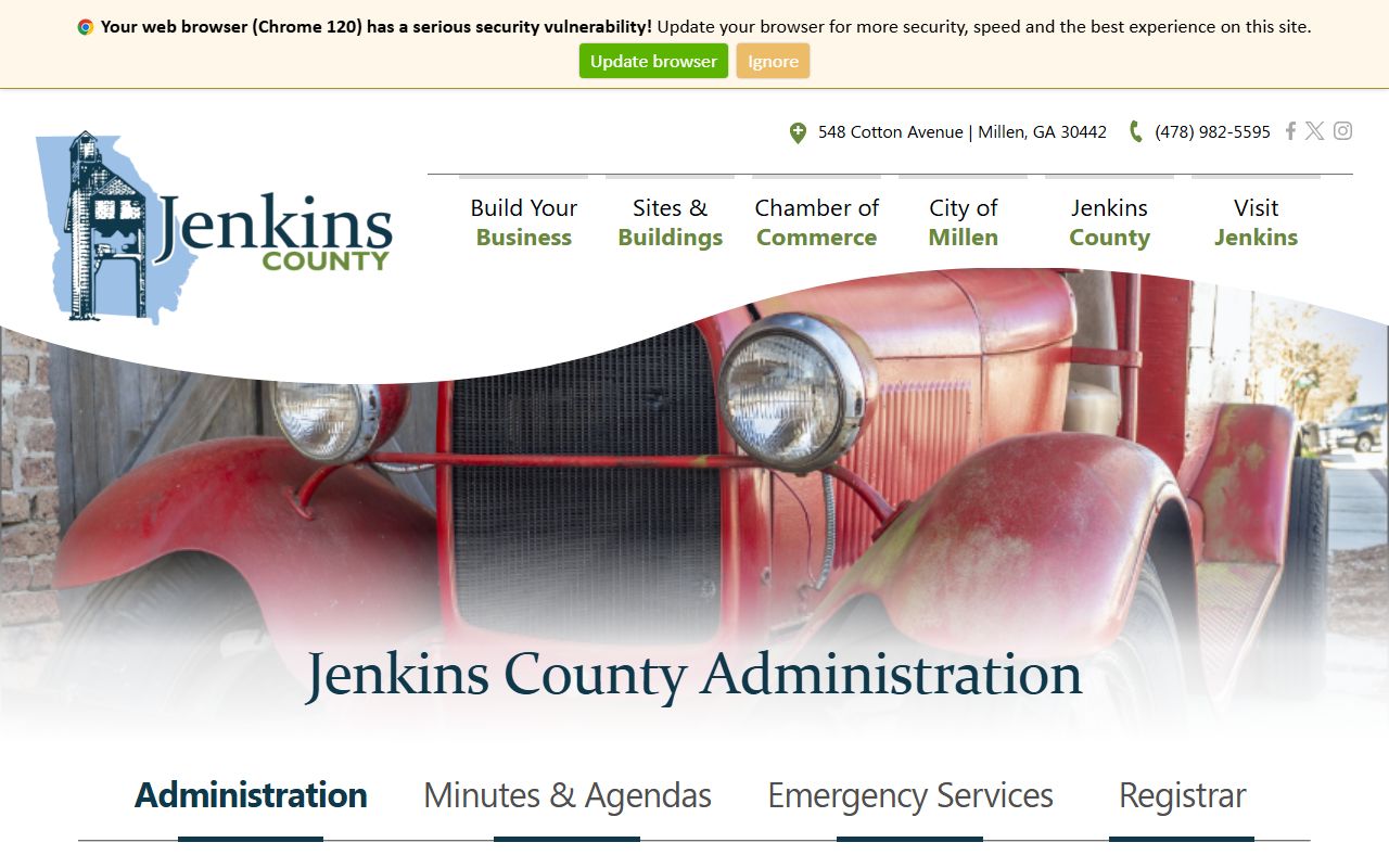 Jenkins County court records administration contacts