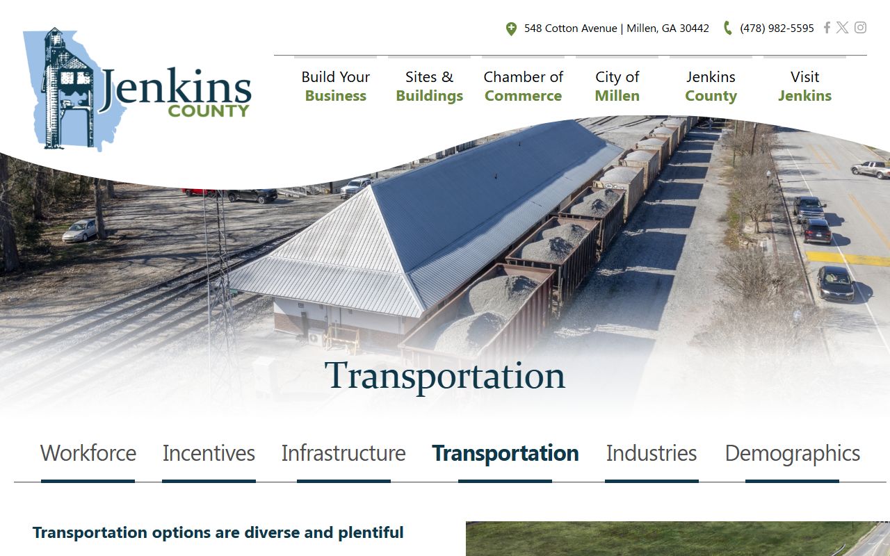 Jenkins County traffic court records and transportation context